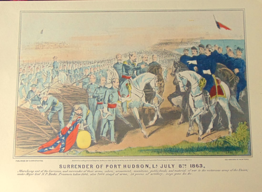 Surrender of Port Hudson, LA July 8th, 1893 (1 of 2)
