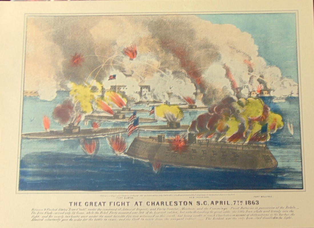 The Great Fight at Charleston South Carolina (1 of 2)