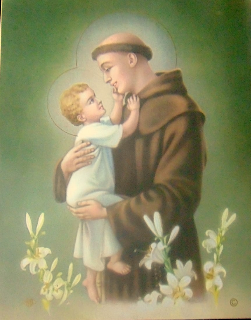 Saint Anthony with Christ Child (1 of 1)