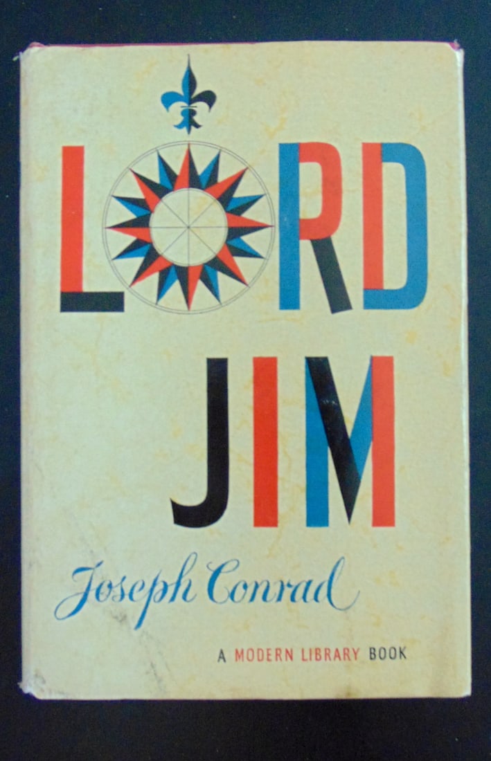 Lord Jim - Joseph Conrad - Modern Library: Lord Jim With dust jacket Author: Joseph Conrad Dated: 1931 Publisher: Modern Library Size: 8vo Binding: Hardcover Type: Literature - Classics Condition Report: Dust Jacket is Good Plus. Book is Very