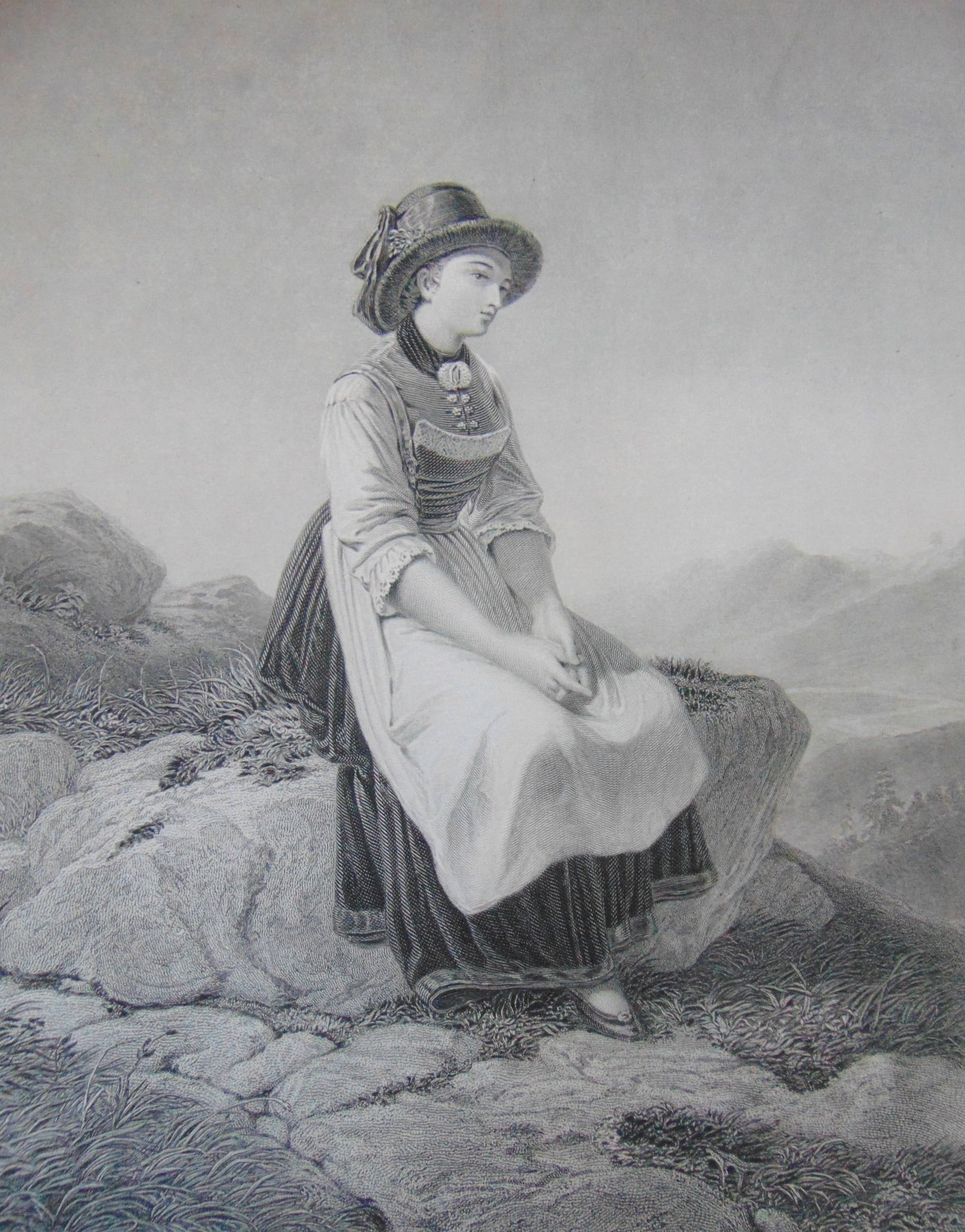 The Jager's Wife: The Jager's Wife Artist: Foltz, P Print Type: Engraving Date: C1850 Publisher: Gebbie & Barrie Dimensions: 9 1/2 x 12 1/2 Notes & Literature: Condition Report: Fine Subject References: 174F