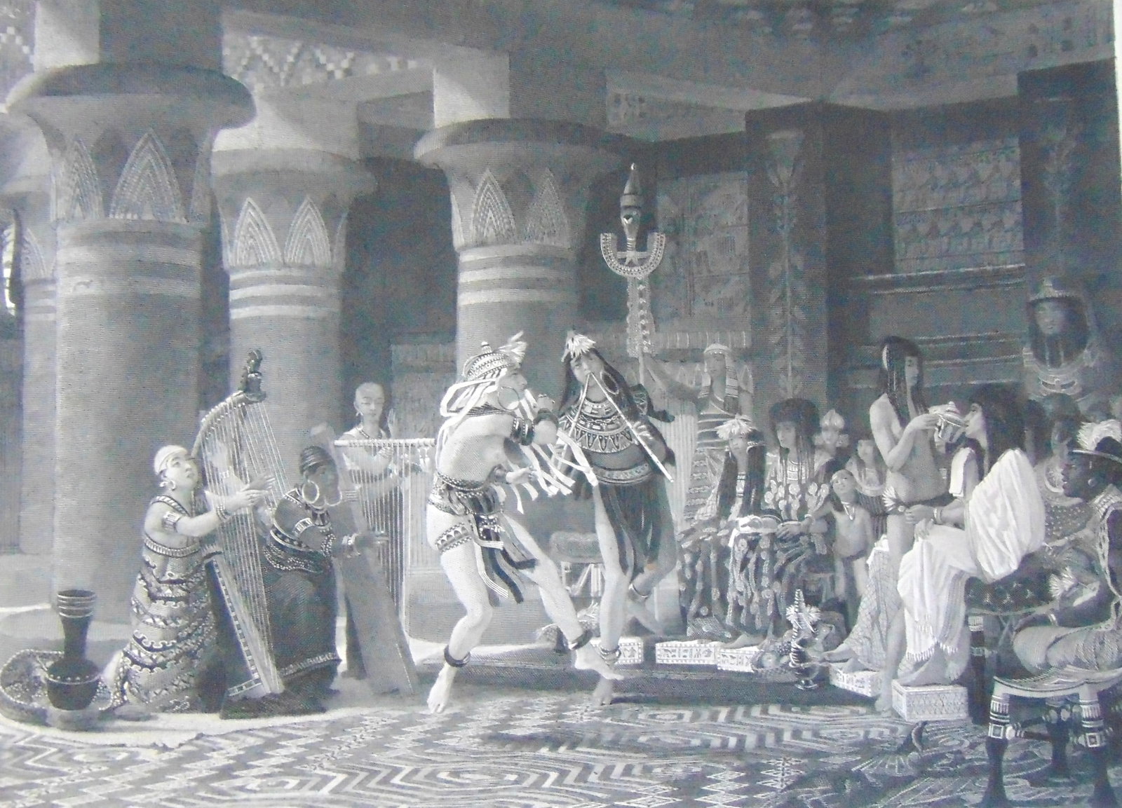 Pastime in Ancient Egypt: Pastime in Ancient Egypt Lawrence Alma-Tadema was a Dutch painter who lived from 1836 to 1912. He was one of the most popular painters of the Victorian era, and his work is known for its detailed