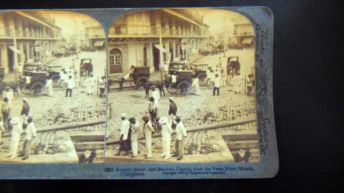 Rosario Street and Binondo Church Manila (1 of 3)
