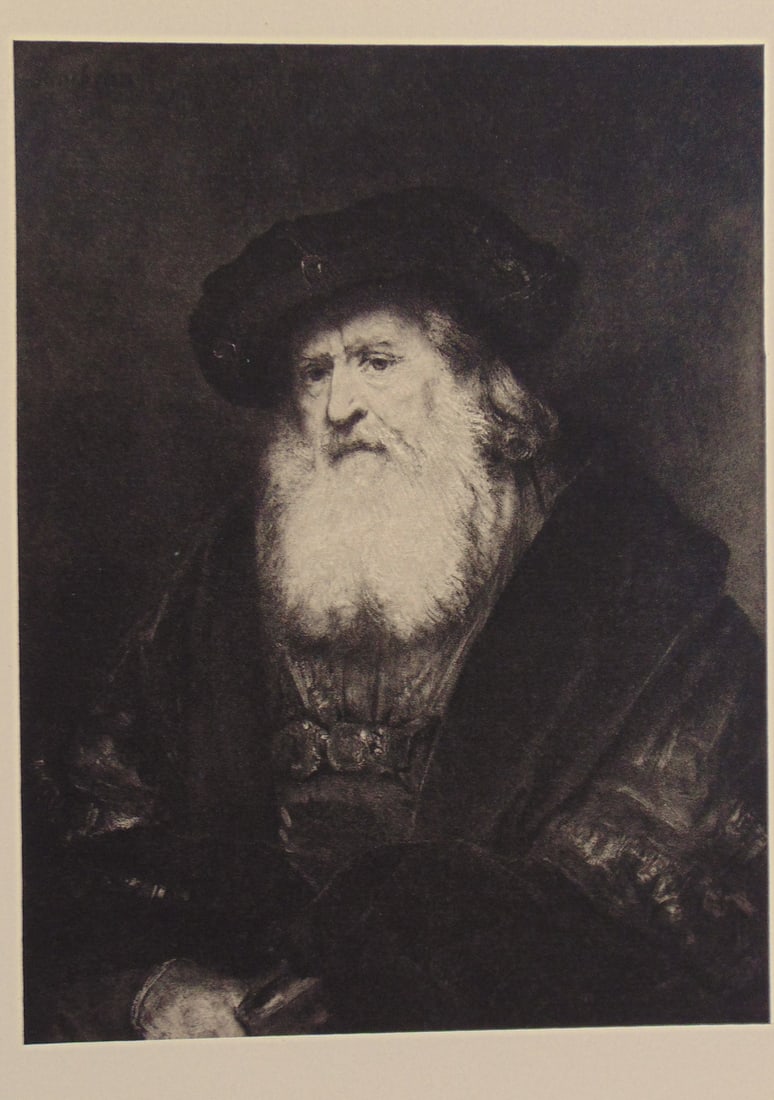 Old Man With a White Beard - Rembrandt Van Rijn (1 of 3)