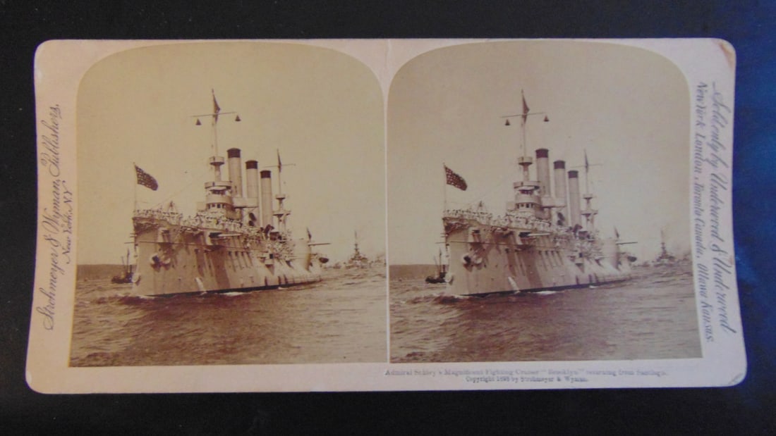 Admiral Schley's Cruiser Brooklyn (1 of 2)