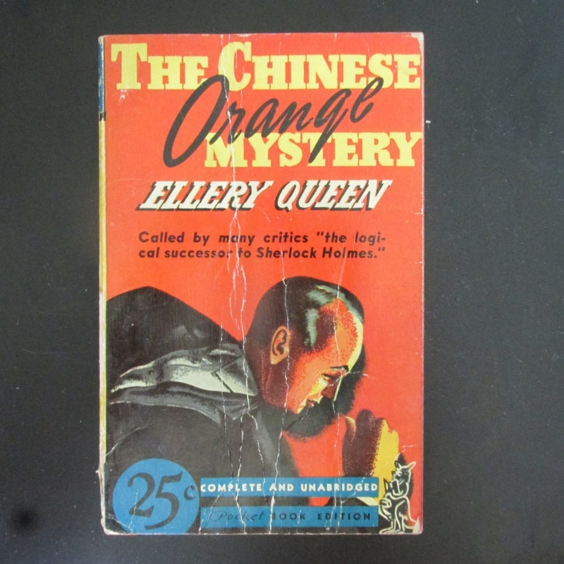 Lot of Ellery Queen Early Mysteries: Lot of 3 Ellery Queen Early Mysteries All With Graphic Covers. All Pocket Books 1. The New Adventures of Ellery Queen #134 The Egyptian Cross Mystery #227 The Chine