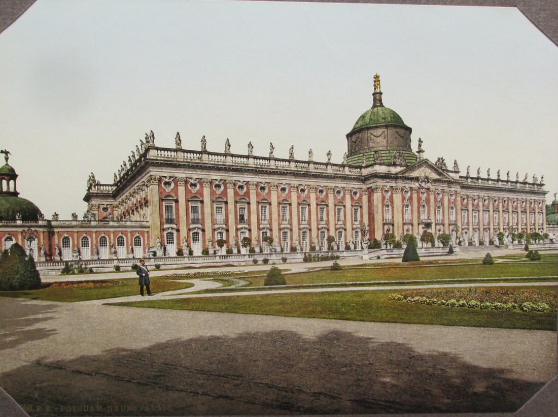Potsdam Neues Palais - Germany: Potsdam Neues Palais Germany Print Type: Color photo (or) print Dimensions: 6 1/2 x 9" Notes & Literature: The New Palace is a palace situated on t