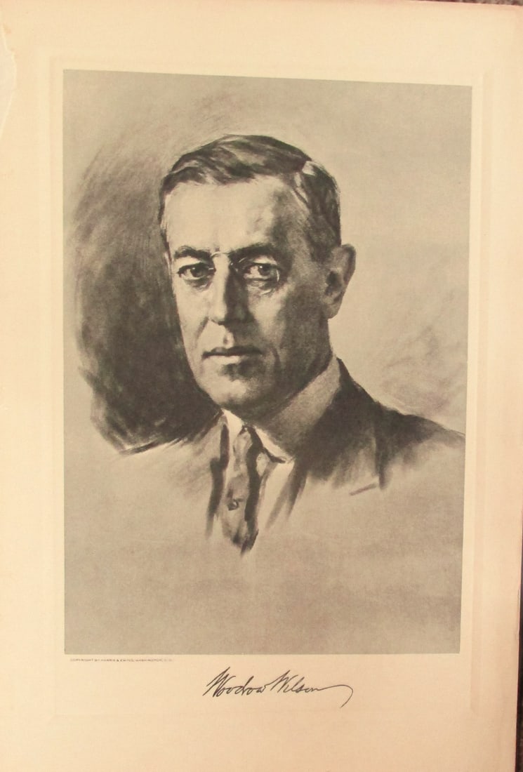 Portrait of President Woodrow Wilson (1 of 1)
