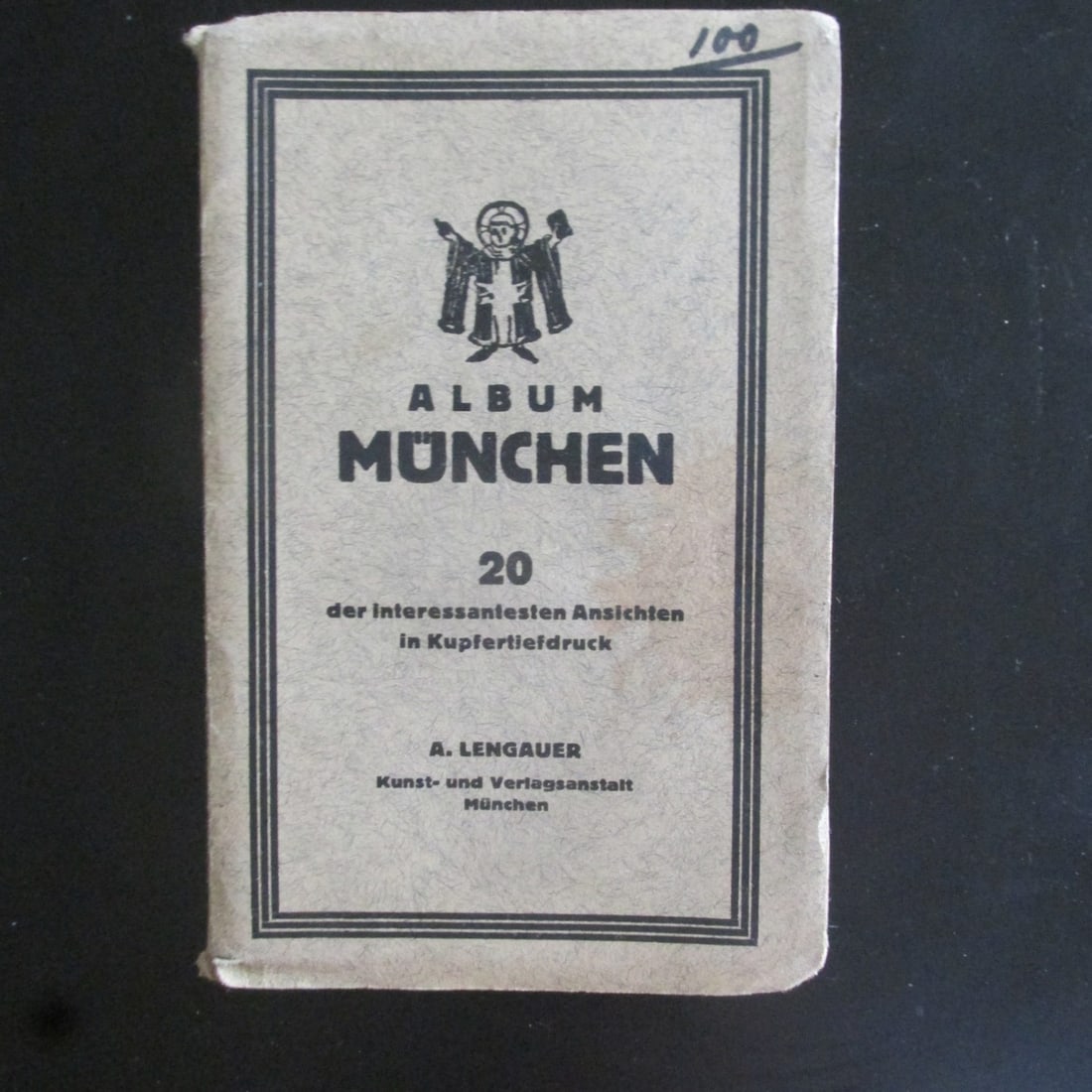 Munchen - Gertrude Smith Collection: Munchen From the Gertrude Smith Collection of Postal Views - Rare Dated: Circa 1920's Binding: Stiff Paper Covers Subject: Germany Notes & Li