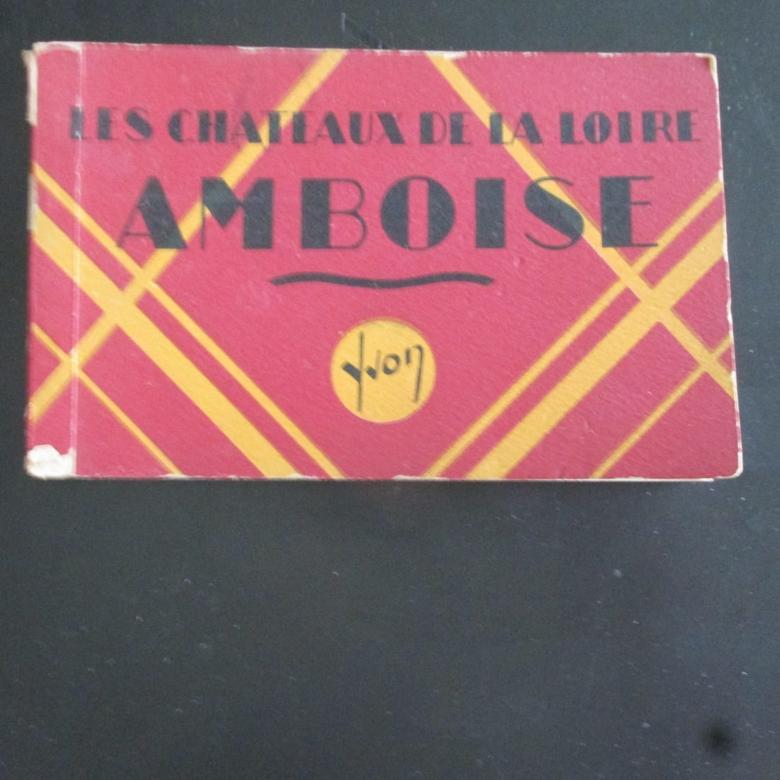 Amboise - Gertrude Smith Collection: Amboise From the Gertrude Smith Collection of Postal Views - Rare Dated: Circa 1920's Binding: Stiff Paper Covers Subject: France Notes & Literature: Amboise is a town in central France?s Loire