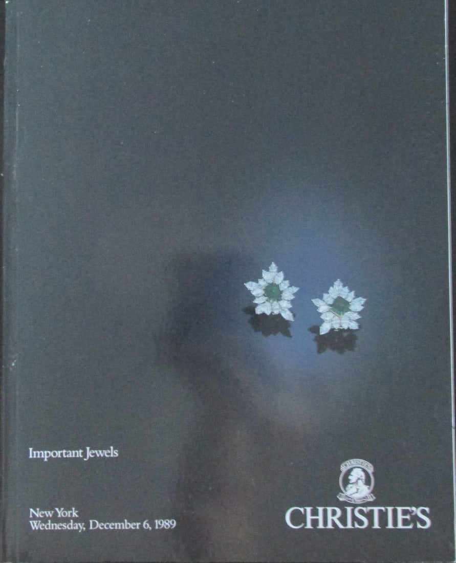 Christie's Important Jewels - December 6, 1989 (1 of 2)