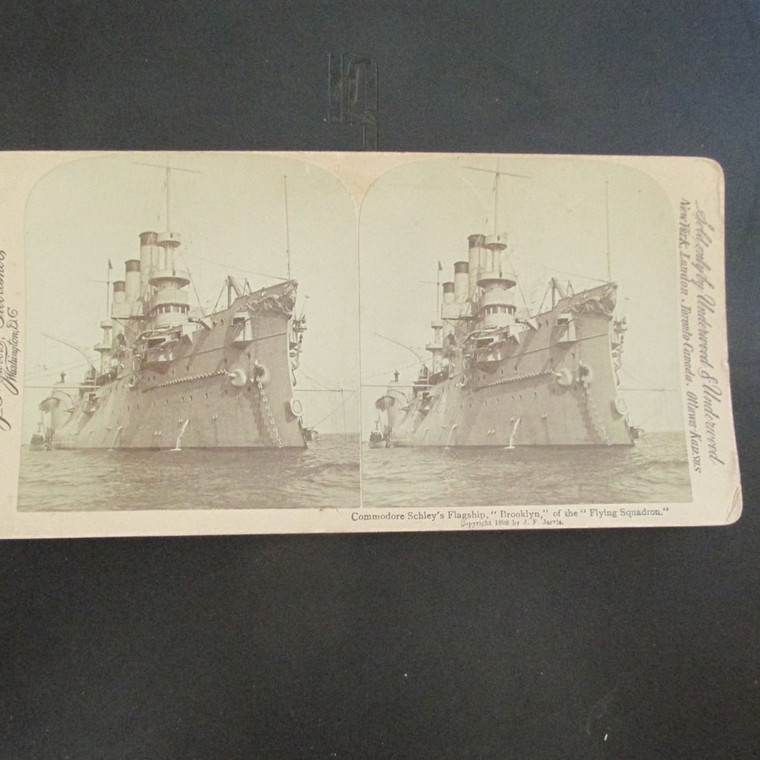 Flagship Brooklyn of the Flying Squadron (1 of 4)