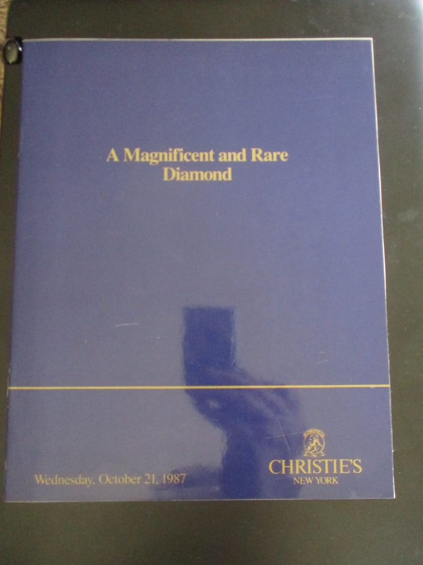 Christie's A Magnificent and Rare Diamond (1 of 1)
