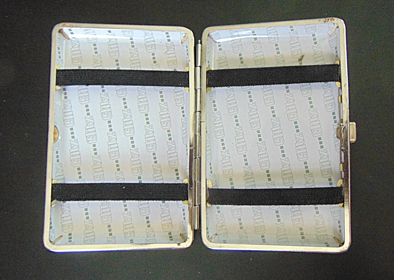 Silver Tone Cigarette Case - 3