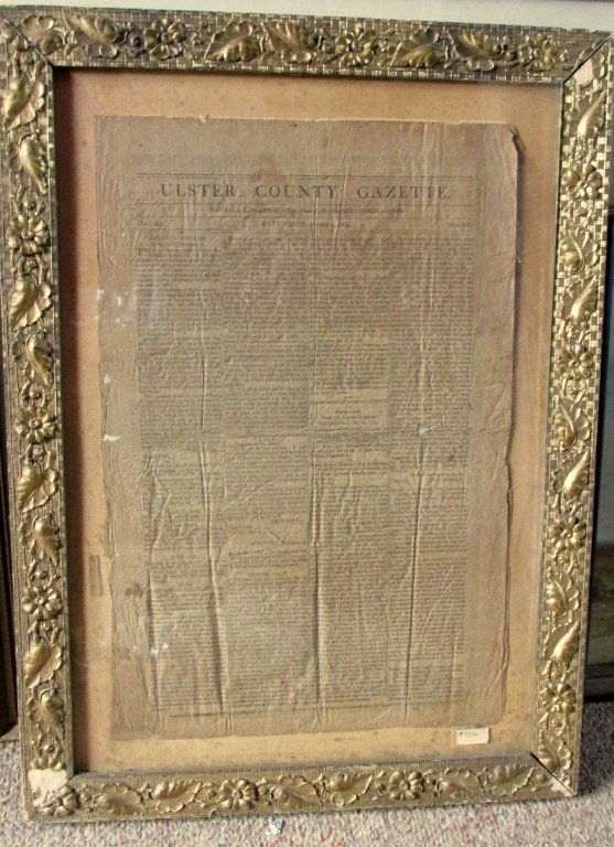 Ulster County Gazette Jan 4 1800 George Washington (1 of 5)