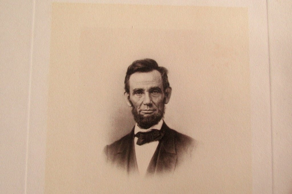 Gettysburg Portrait of Abraham Lincoln - Gardner (1 of 2)