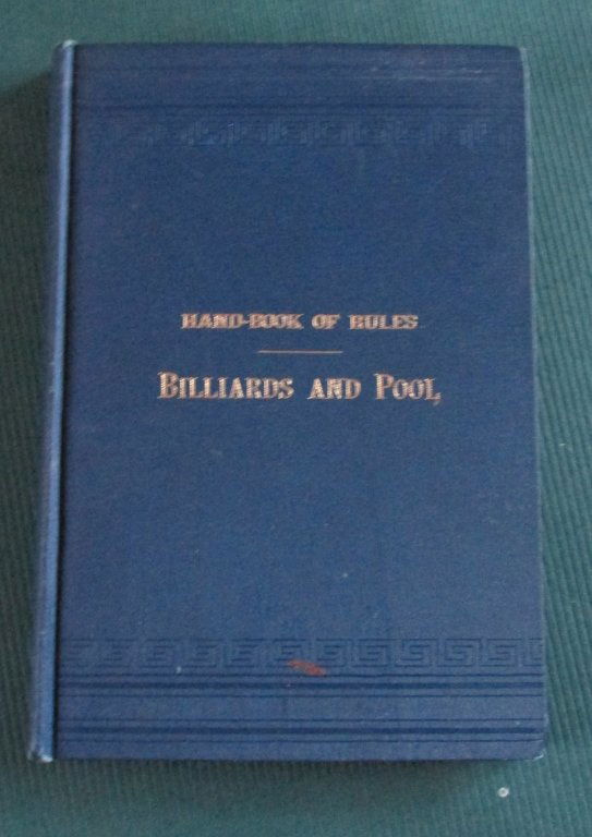 Hand book of Rules Billiards and Pool (1 of 2)