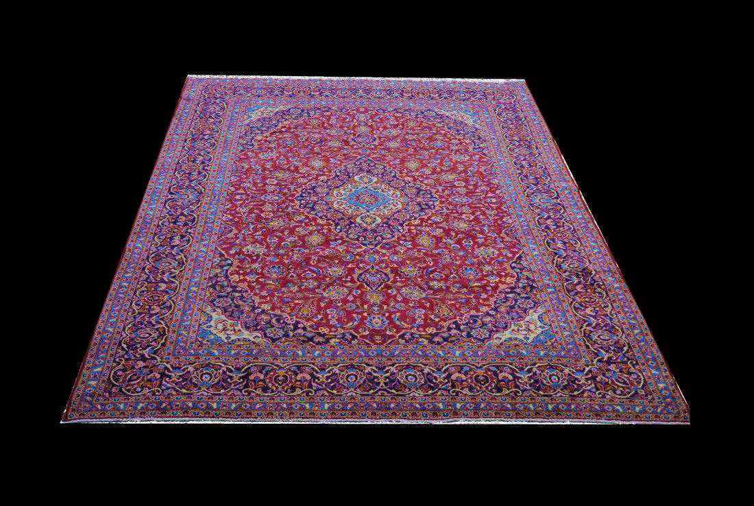 Persian Kashan 9' 7" X 12'10" (1 of 4)