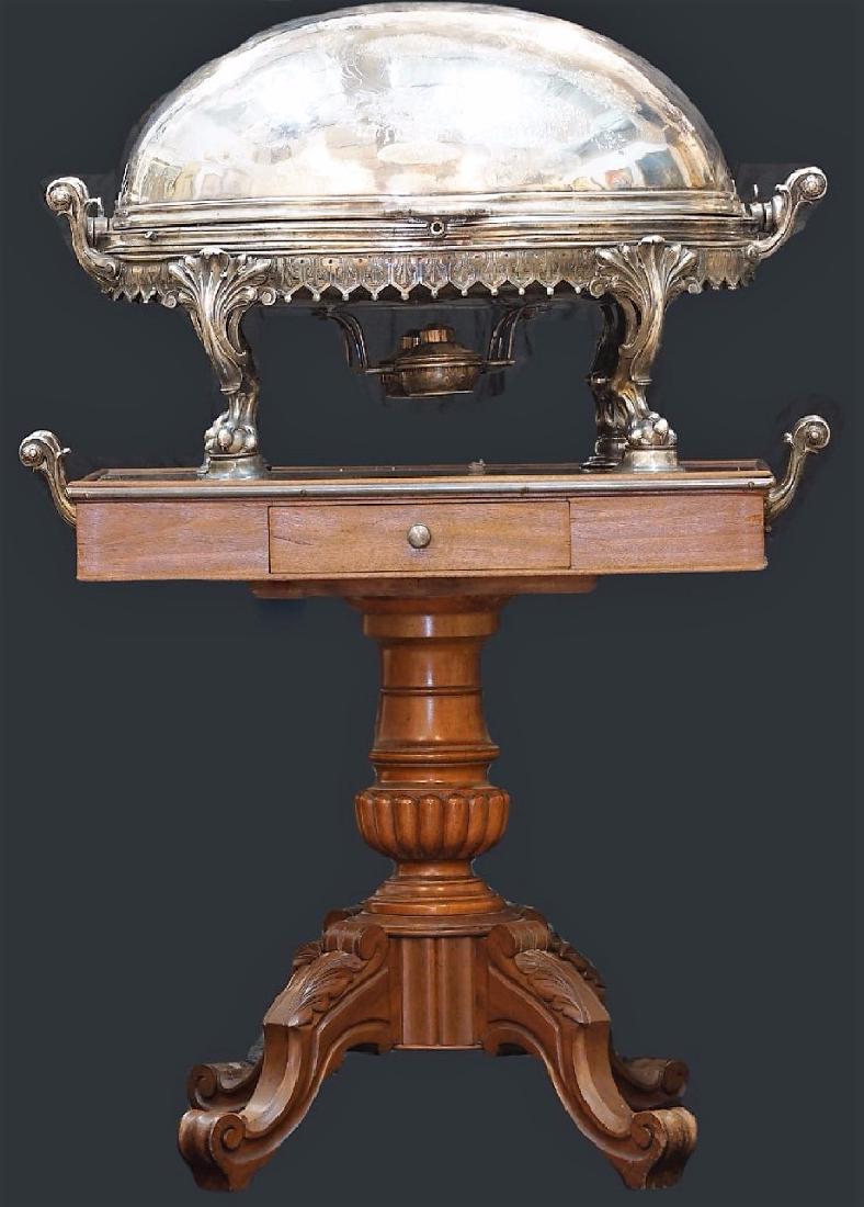 Important Maxim's de Paris Silver Beef Cart (1 of 10)