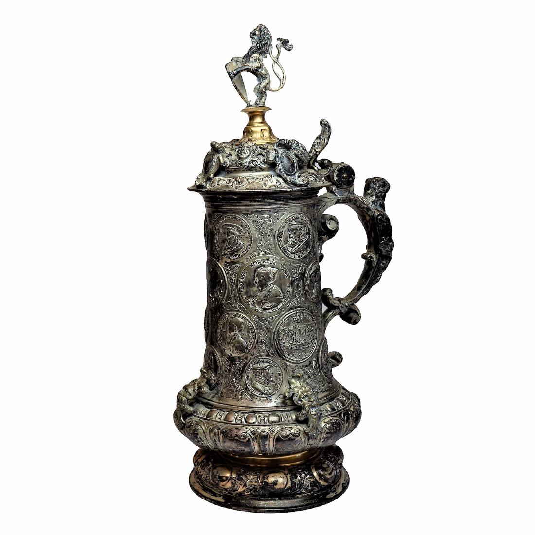 Nobel Medallion Claret Jug 17.75" tall (1 of 6)