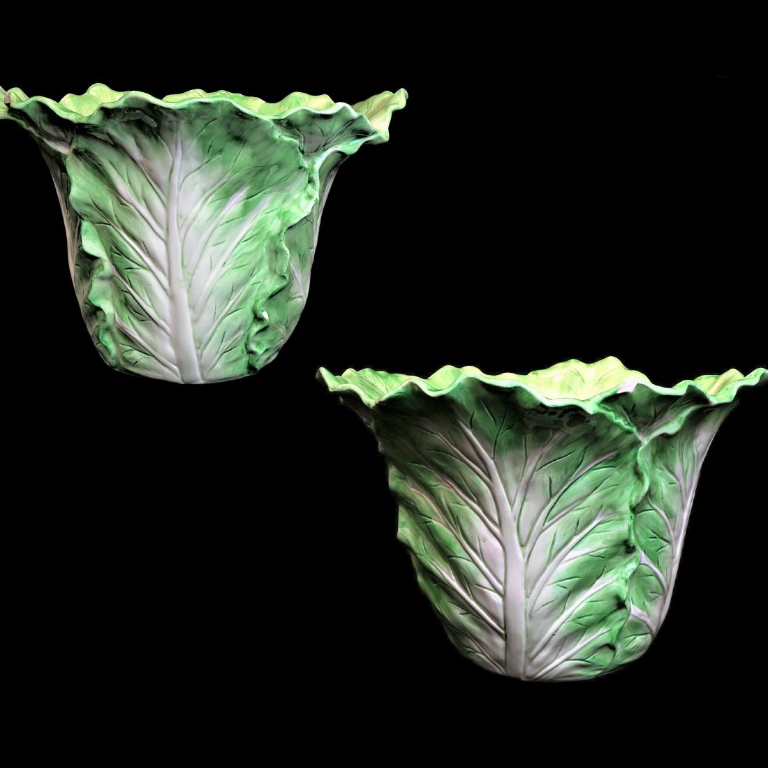 Fitz and Floyd Lettuce Vase (1 of 4)