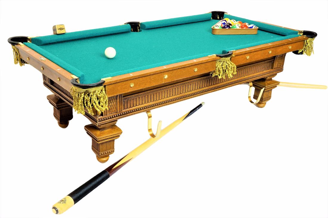 Franklin Mint Miniature Brunswick Pool Table (1 of 6)