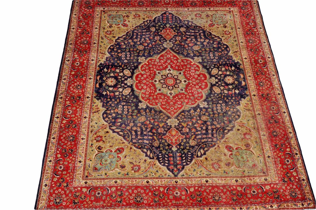 Hand Made Persian Tabriz 10'2" x 13' (1 of 1)