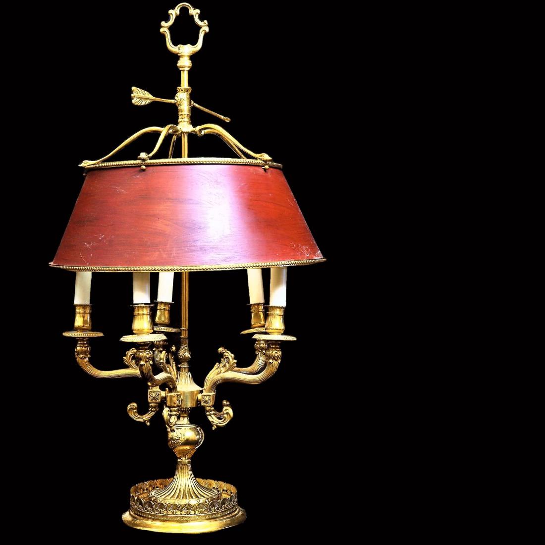 Brass Bouillotte Lamp (1 of 3)