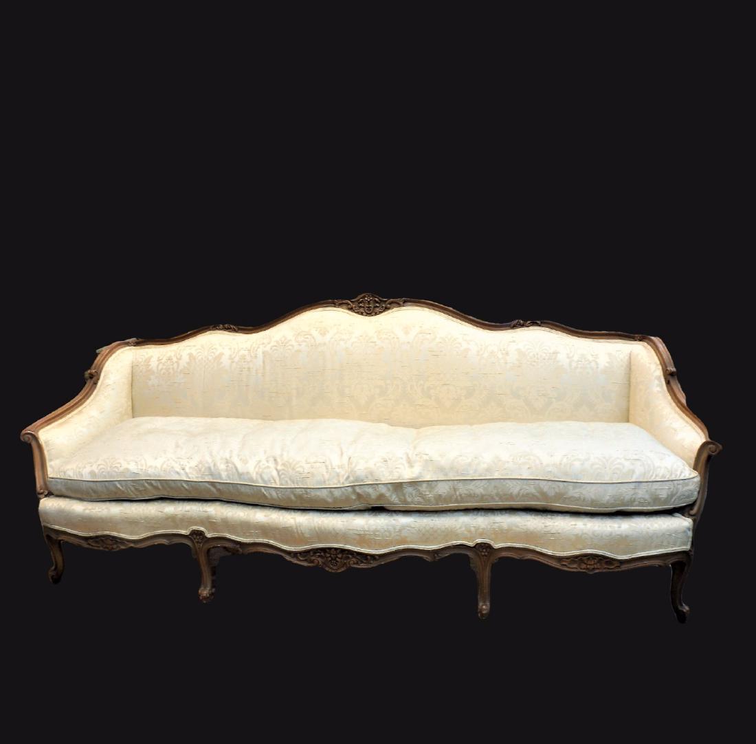Meyer Gunther Martini Damask Silk Sofa