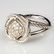 David Yurman Sterling and Diamond Ring Sz 5.75 - 2