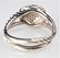 David Yurman Sterling and Diamond Ring Sz 5.75 - 3