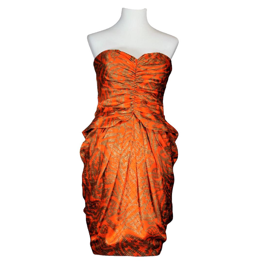 Anne Klein Silk Strapless Dress (1 of 3)