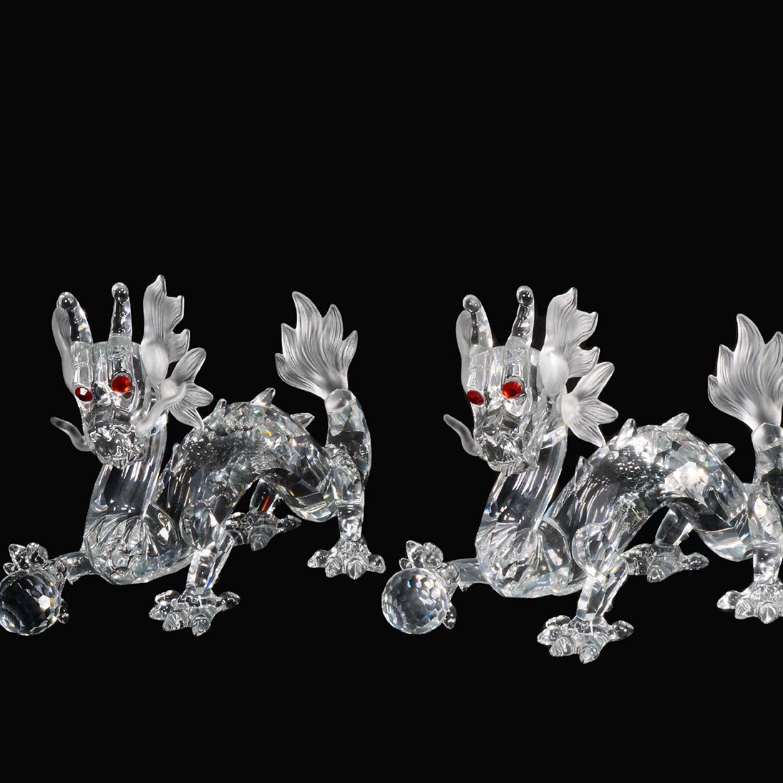 2 Swarovski Crystal Dragons NiB (1 of 2)