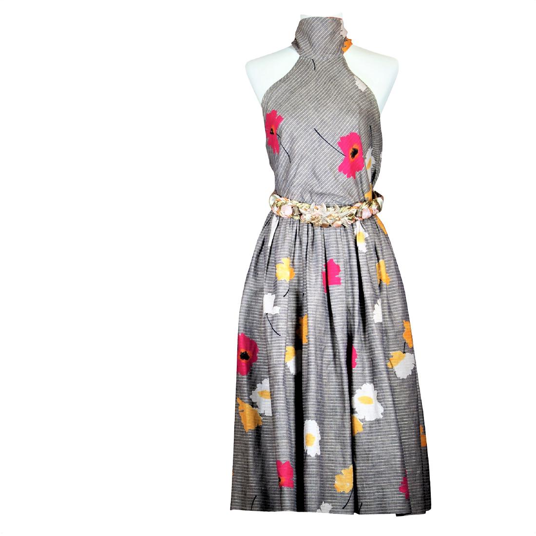 Albert Nipon Halter Top Empire Dress (1 of 10)