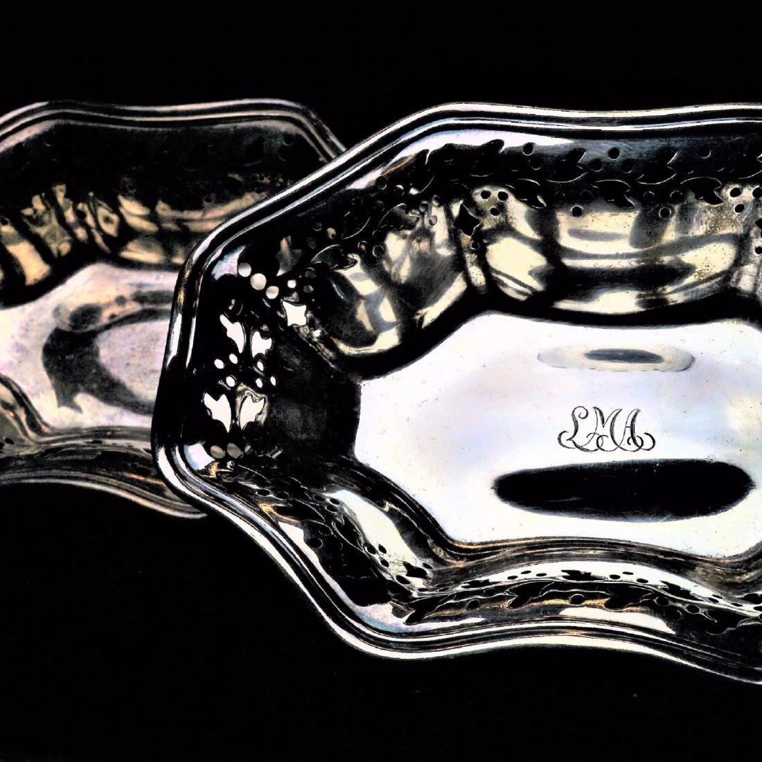 Antique Tiffany & Co. Holly Pattern Sterling Dishes (1 of 8)