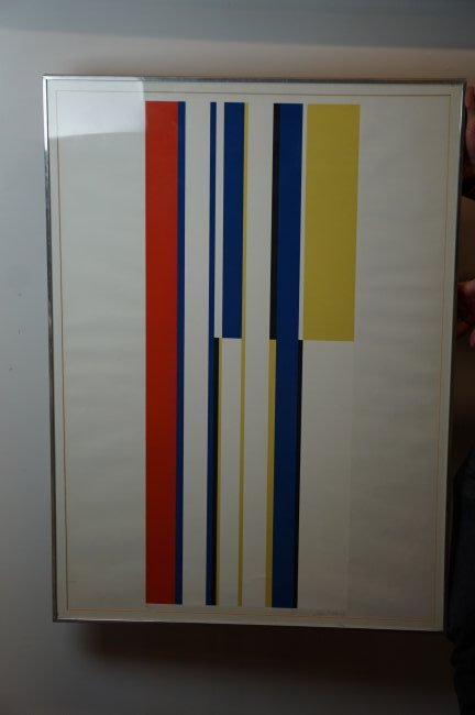 Ilya Bolotowsky Modernist De Stijl Silkscreening (1 of 4)
