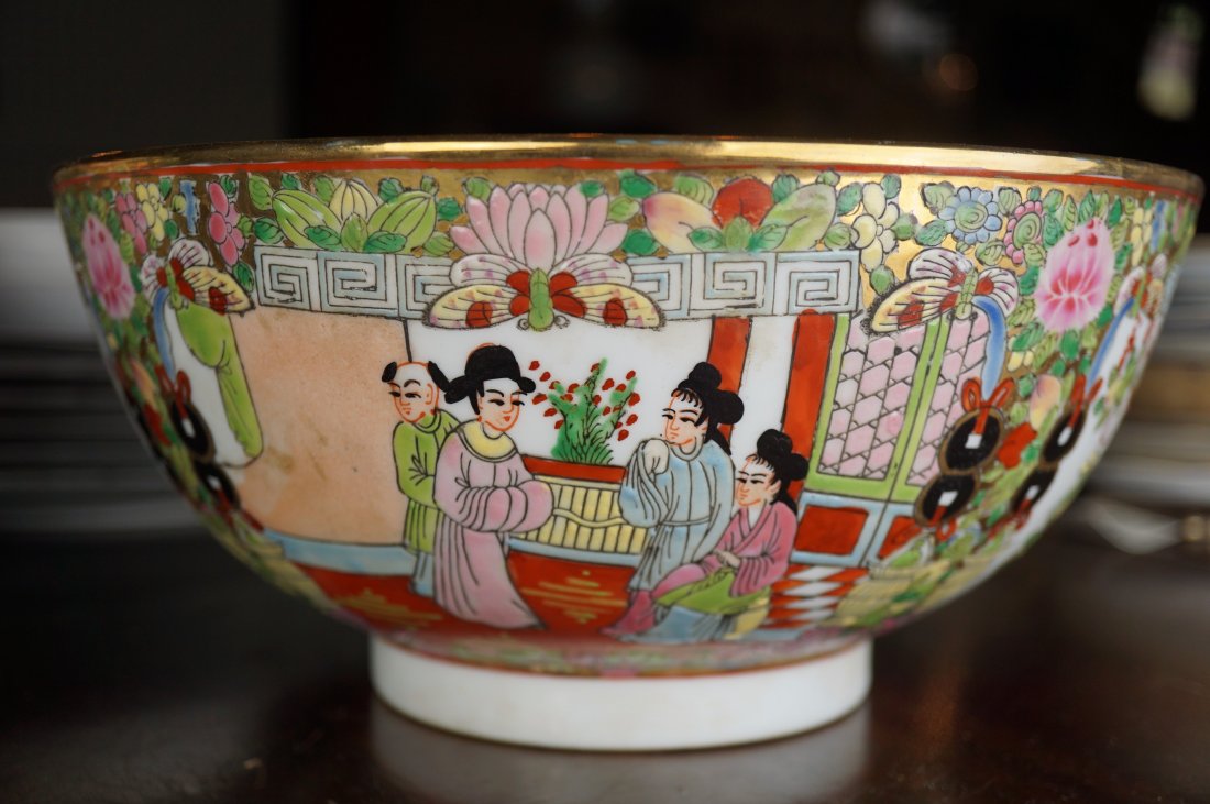 Chinese Bowl with Palatial Scene (1 of 6)
