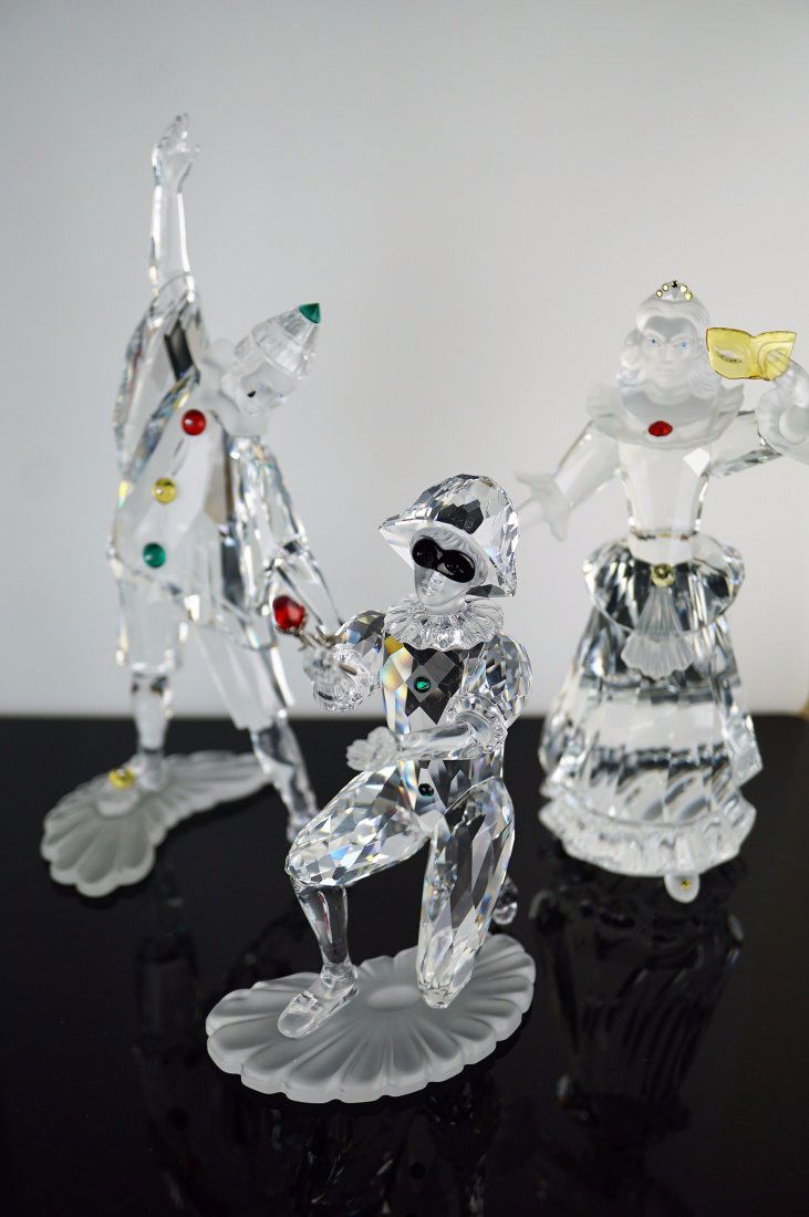3 Swarovski Collectors Society Crystal Statues (1 of 10)