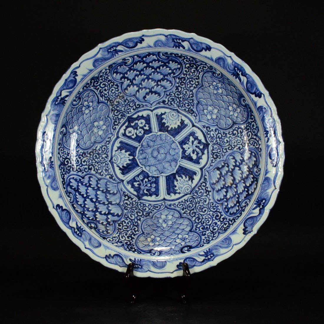 A BLUE AND WHITE DISH (1 of 10)