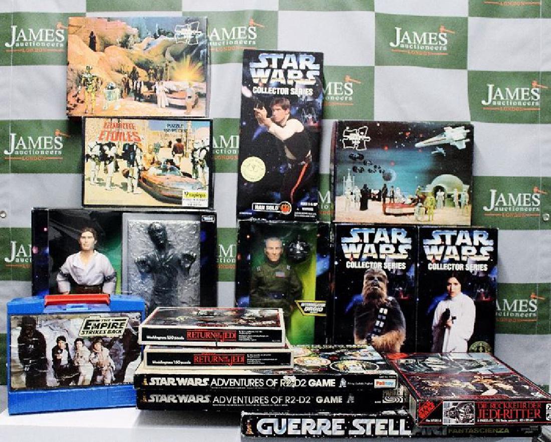 Large collection of vintage  Star Wars games & (1 of 1)