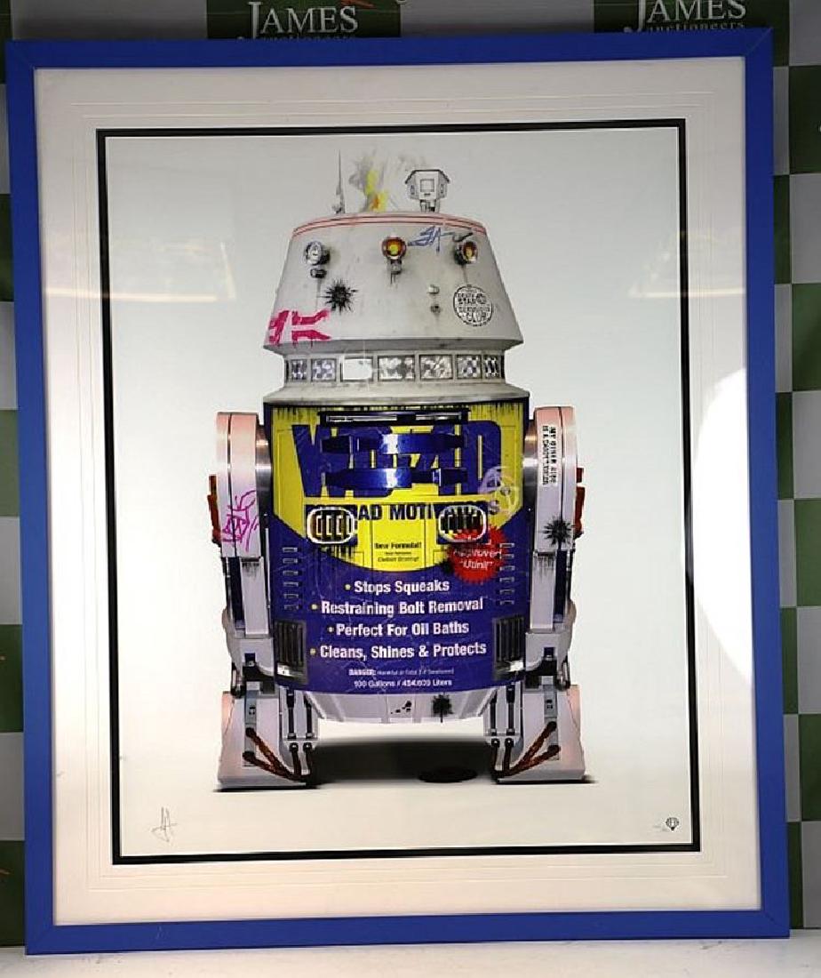 Award winning artist JJ Adams - Ltd edition "R2D2" by: Award winning artist JJ Adams - Ltd edition "R2D2" by Wishbone publishing