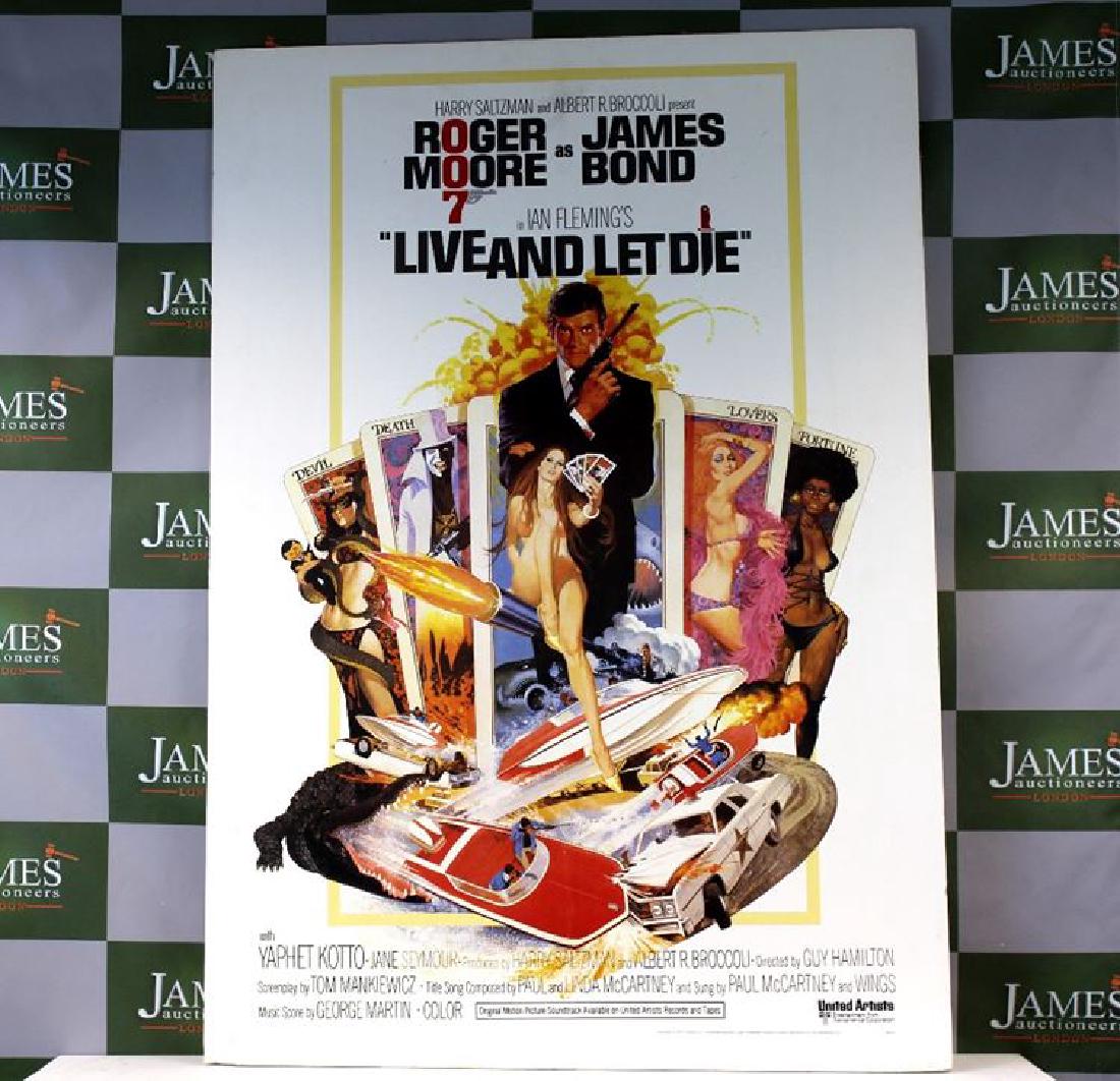 A James Bond 007 Roger Moore Original Formex Promo from: A James Bond 007 Roger Moore Original Formex Promo from Cinema includes hooks