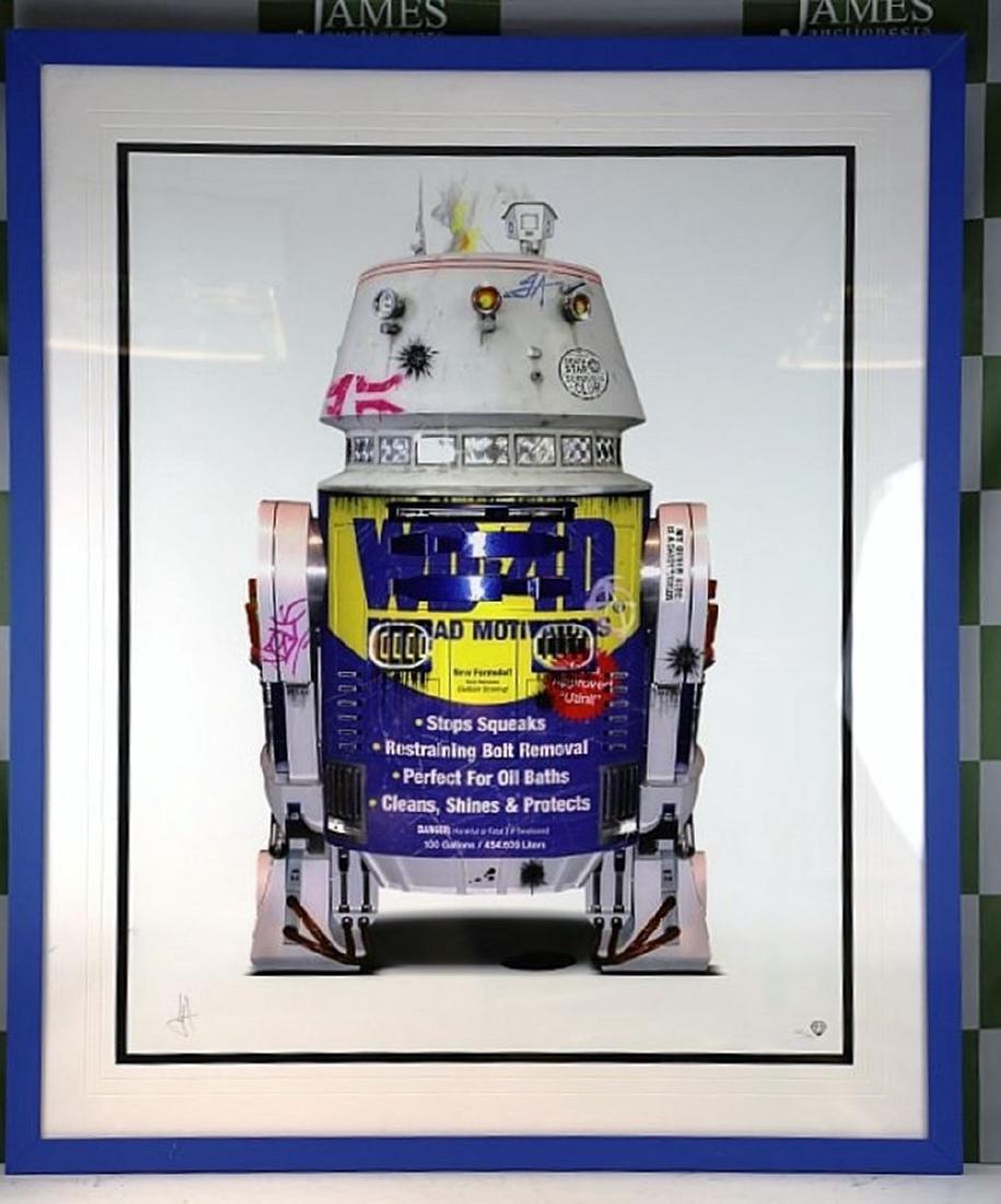 Award winning artist JJ Adams - Ltd edition "R2D2" by: Award winning artist JJ Adams - Ltd edition "R2D2" by Wishbone publishing