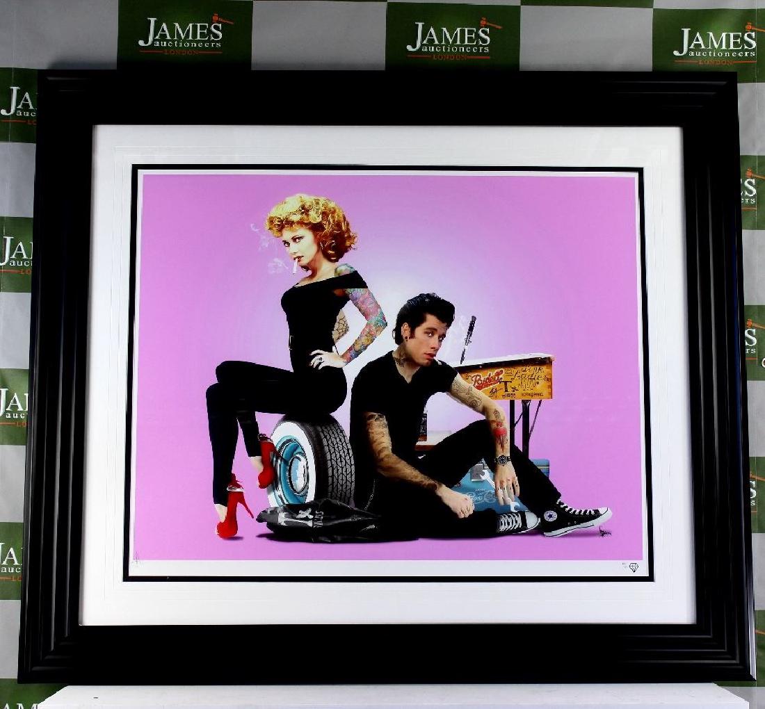 Award winning artist JJ Adams - Ltd edition #16/95: Award winning artist JJ Adams - Ltd edition #16/95 "Grease", Wishbone publishing