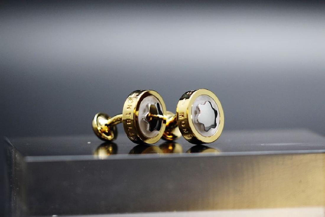 Montblanc Creative Star cufflinks RRP Â£249 (1 of 3)