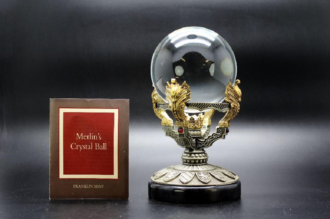 A Franklin Mint "Merlin`s Magic Crystal Ball" (1 of 4)