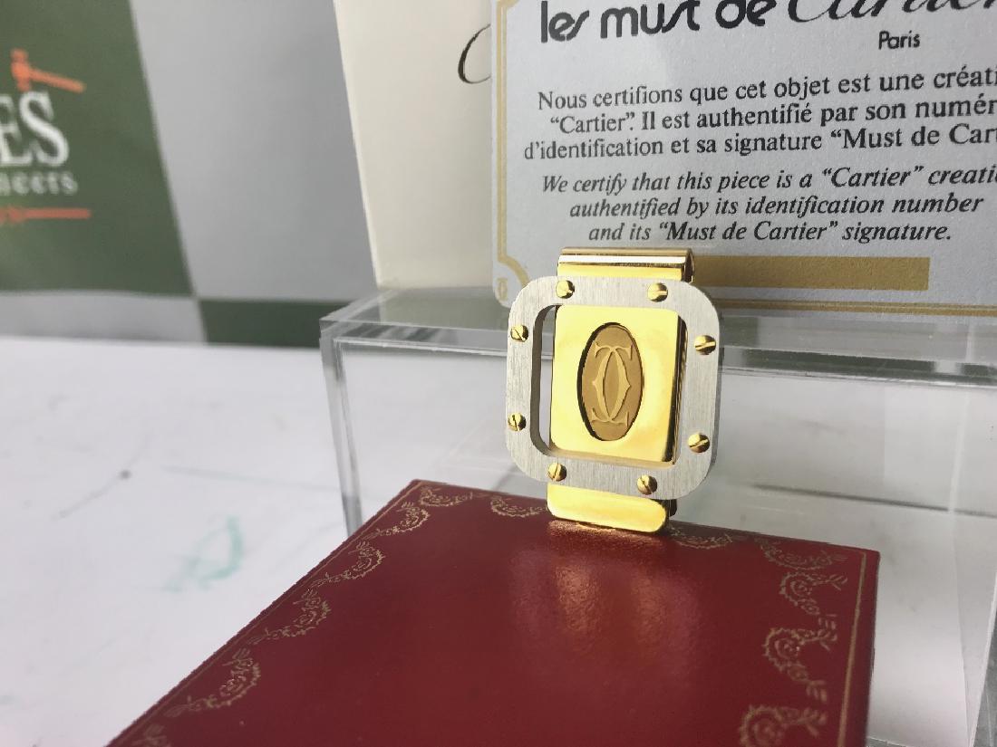 Cartier Money Clip Original 1988 Gold Edition (1 of 3)