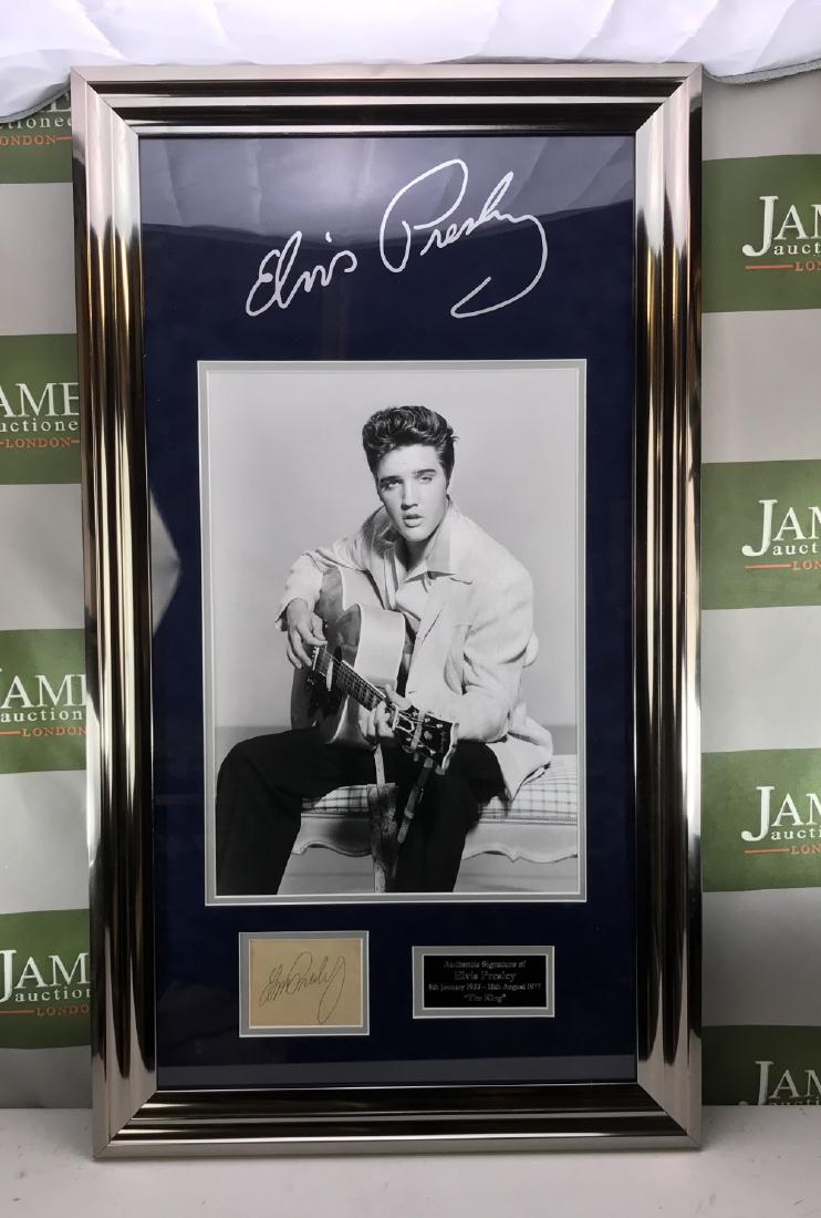 Elvis Presley Signed Photo Memorabilia, AFTAL, RRP (1 of 4)