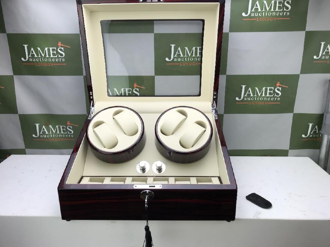 Watchwinder For 4 Watches Plus Storage for 6 (1 of 3)