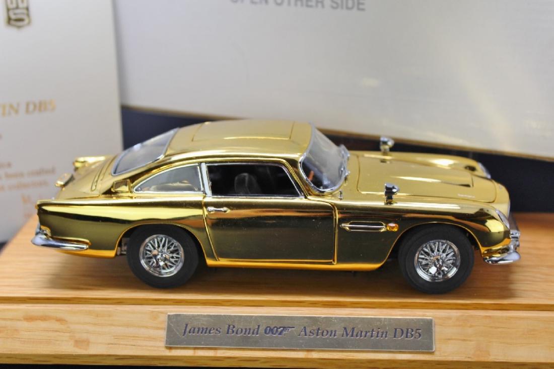 Danbury Mint 22ct gold James Bond Aston Martin DB5 (1 of 3)